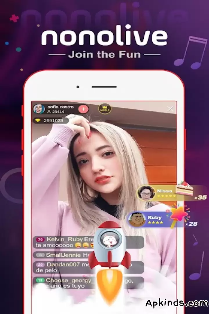 تحميل Nonolive APK